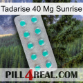 Tadarise 40 Mg Sunrise 28